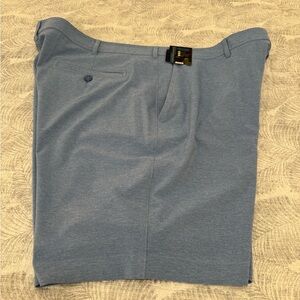 Roundtree & Yorke Light Blue Flat Front Shorts